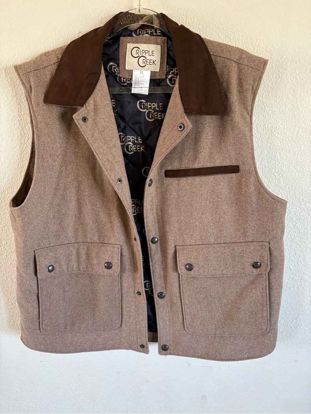 Cripple Creek men’s vest